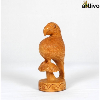 

Artlivo Decorative Showpiece - 21 cm(Wooden, Brown)