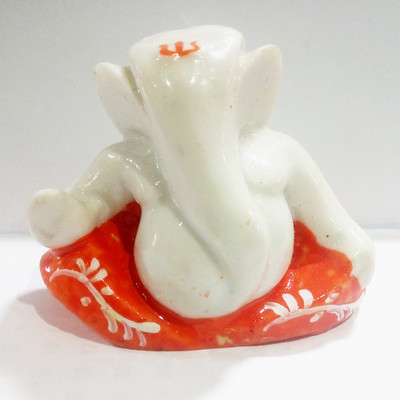 

Swarnim Jewellers Ganesh Soond Decorative Showpiece - 5 cm(Polyresin, Multicolor)