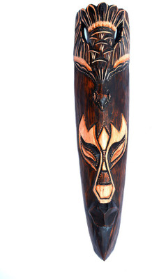 

Art Godaam Antique figure Decorative Showpiece - 50 cm(Wooden, Brown)