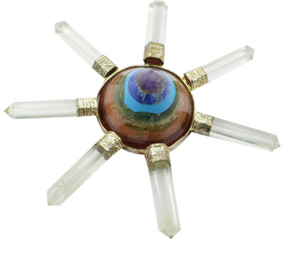 

Reiki Crystal Products Decorative Showpiece - 10 cm(Crystal, Multicolor)