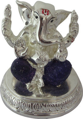 

The Divine Luxury Decorative Showpiece - 10.16 cm(Terracotta, Silver)