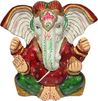 30% OFF on Handicrafts Paradise Ganesh Decorative Showpiece - 13 cm(Aluminium, Multicolor) 30% OFF on Handicrafts Paradise Ganesh Decorative Showpiece - 13 cm(Aluminium, Multicolor)