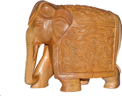 50% OFF on Vaah Decorative Showpiece - 15 cm(Wood, Yellow) 50% OFF on Vaah Decorative Showpiece - 15 cm(Wood, Yellow)