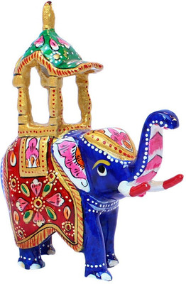 

Crafticia Decorative Showpiece - 14.8 cm(Cast Iron, Multicolor)