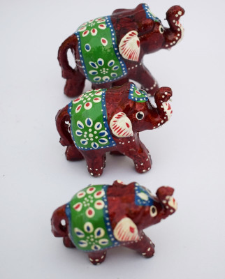 

Pooja Creation Decorative Showpiece - 8 cm(Plastic, Multicolor)