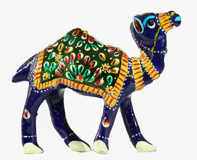 

AND Artvilla Beautiful Rajasthani Handicraft Humpy Camel - 7.7 cm (Cast Iron, Multicolor) Decorative Showpiece - 8 cm(Cast Iron, Multicolor)