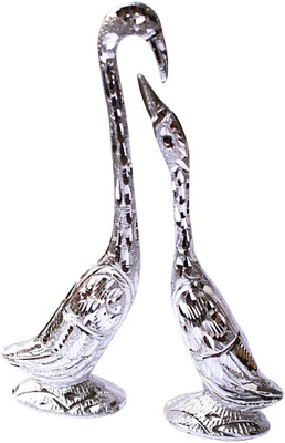

ZARSA Decorative Showpiece - 18 cm(Cast Iron, Silver)