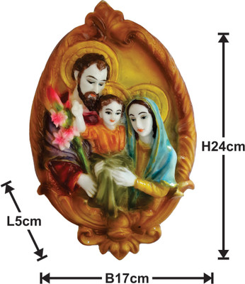 

K&P Decorative Showpiece - 24 cm(Polyresin, Multicolor)