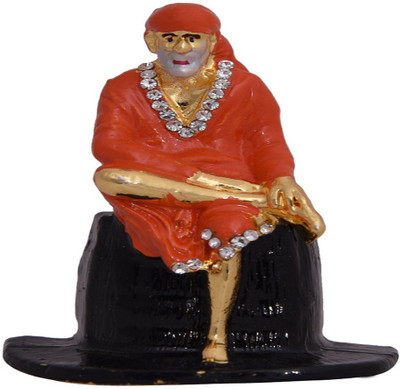 

Aastha Decorative Showpiece - 7.5 cm(Gold Plated, Multicolor)