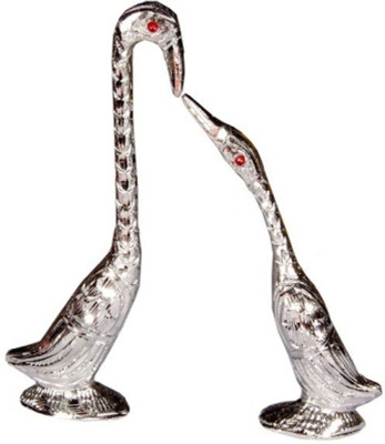 

Bajya Decorative Showpiece - 17 cm(Aluminium, Silver)