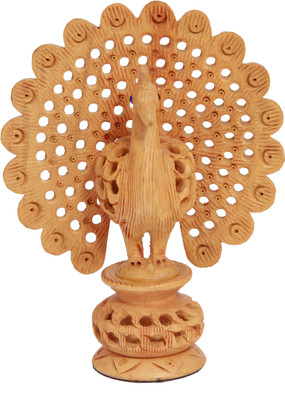 25% OFF on Adaa Whitewood Jalicut Peacock with Base Decorative Showpiece - 11.5 cm(Wood, Brown) 25% OFF on Adaa Whitewood Jalicut Peacock with Base Decorative Showpiece - 11.5 cm(Wood, Brown)