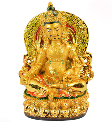 

Reiki Crystal Products Decorative Showpiece - 11.5 cm(Polyresin, Gold)
