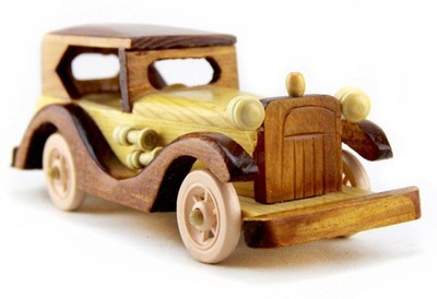 

Gooddeals Mm108 Wooden Vintage Retro Model Car Miniature Decorative Showpiece - 7 cm(Wooden, Multicolor)