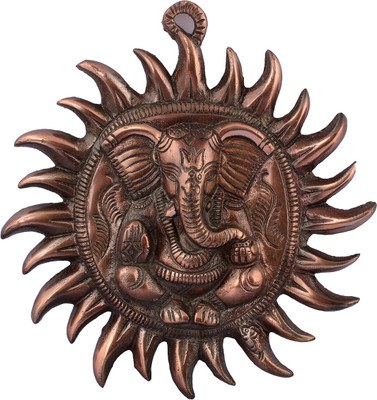 

eCraftIndia Decorative Showpiece - 19 cm(Aluminium, Brown)