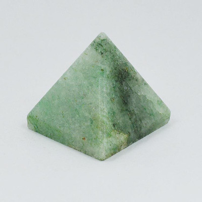 

Reiki Crystal Products Pyramid Decorative Showpiece - 3.2 cm(Stoneware, Green)