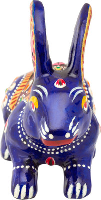 33% OFF on Prachin Metal Paint Rabbit 3 inch Decorative Showpiece - 7 cm(Aluminium, Multicolor) 33% OFF on Prachin Metal Paint Rabbit 3 inch Decorative Showpiece - 7 cm(Aluminium, Multicolor)
