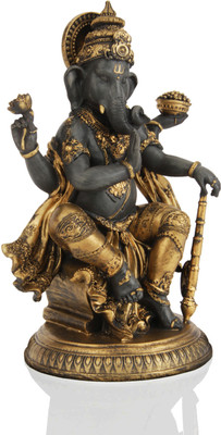 

Archies Ganesha Decorative Showpiece - 25 cm(Polyresin, Multicolor)