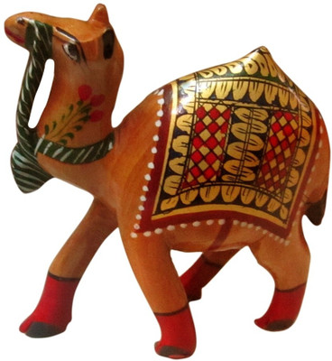 

ByCue MNW22 Decorative Showpiece - 4 cm(Wooden, Multicolor)