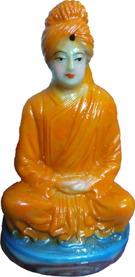 Imported Decorative Showpiece - 15 cm(Metal, Multicolor)