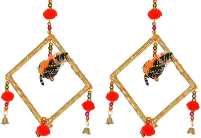 

Little Jaipur Fabric Bird Door Hanging Set Toran(Fabric)