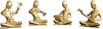 35% OFF on Aakrati Handicraft Made Musician Set Decorative Showpiece - 15 cm(Brass, Yellow) 35% OFF on Aakrati Handicraft Made Musician Set Decorative Showpiece - 15 cm(Brass, Yellow)