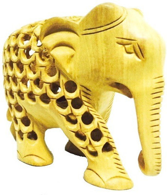 

MARIYAM Decorative Showpiece - 8 cm(Wooden, Yellow)