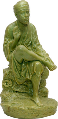 

MNE DESIGNED LORD SAAI Decorative Showpiece - 25 cm(Stoneware, Green)