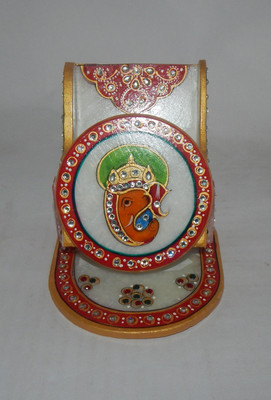 

Mahaveer Creation Decorative Showpiece - 12 cm(Stoneware, Multicolor)