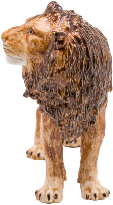 Prachin Lion Walking Kc-1171 Decorative Showpiece - 18 cm(Brass, Brown) Prachin Lion Walking Kc-1171 Decorative Showpiece - 18 cm(Brass, Brown)