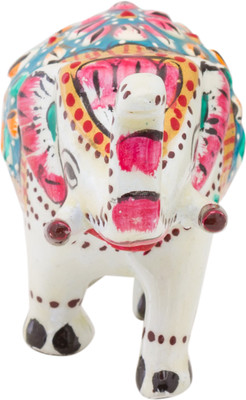 33% OFF on Prachin Elephant Ut Dt 2 inch Decorative Showpiece - 5 cm(Aluminium, White) 33% OFF on Prachin Elephant Ut Dt 2 inch Decorative Showpiece - 5 cm(Aluminium, White)