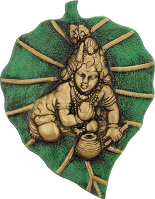 

Etsi Bitsi Laddu Gopal Decorative Showpiece - 22.86 cm(Alloy, Gold)