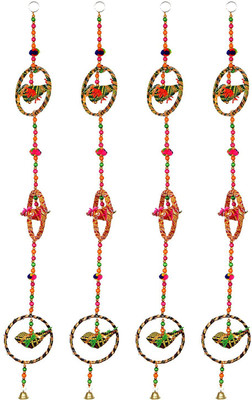 

Little Jaipur Fabric Bird Door Hanging Set Toran(Fabric)