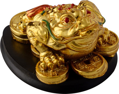 

Vatic Decorative Showpiece - 5 cm(Ceramic, Gold)