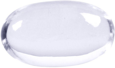

ByCue Crystal Shiv ling Decorative Showpiece - 1 cm(Stoneware, White)
