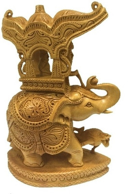 

Shopping Rajasthan VIHC3 Decorative Showpiece - 20 cm(Wooden, Brown)