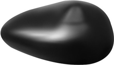 

Shaligram Shala Sarvottam Pradyumna Decorative Showpiece - 3 cm(Stoneware, Black)