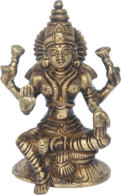 22% OFF on aakrati Goddess Lakshmi Statue Antique Fish Decorative Showpiece - 13 cm(Brass, Brown) 22% OFF on aakrati Goddess Lakshmi Statue Antique Fish Decorative Showpiece - 13 cm(Brass, Brown)