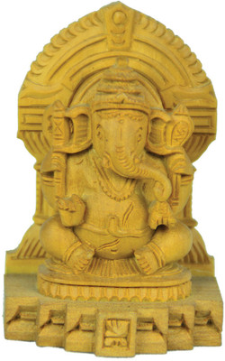 6% OFF on SC Handicrafts Lord Ganesha Decorative Showpiece - 6 cm(Wood, Beige) 6% OFF on SC Handicrafts Lord Ganesha Decorative Showpiece - 6 cm(Wood, Beige)