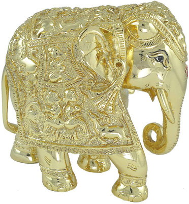 42% OFF on Ekolhapuri Showpiece - 13 cm(Gold Plated, Gold) 42% OFF on Ekolhapuri Showpiece - 13 cm(Gold Plated, Gold)