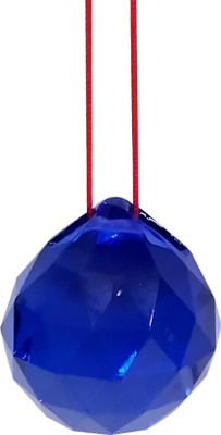 

Starstell Feng Shui Blue Crystal Ball Decorative Showpiece - 4 cm(Crystal, Blue)