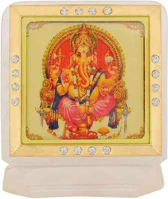 

Leganza Ganesh Dashboard Decorative Showpiece - 5 cm(Plastic, Multicolor)