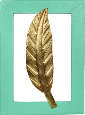 

Lal Haveli Wall Hanging Wooden Wall Frame Decorative Showpiece Painting Decorative Showpiece - 38 cm(Wooden, Light Blue)