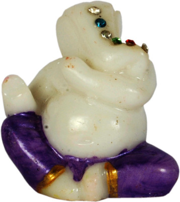 

Sigaram Decorative Showpiece - 6 cm(Marble, Multicolor)
