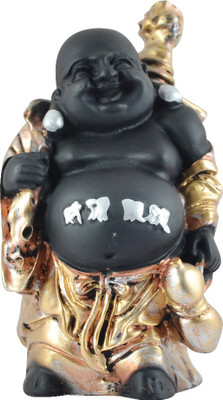 

Reiki Crystal Products Decorative Showpiece - 12.5 cm(Porcelain, Gold, Black)
