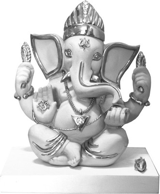 5% OFF on eStudio Ganesha Caturbhuja Decorative Showpiece - 12 cm(Porcelain, Grey) 5% OFF on eStudio Ganesha Caturbhuja Decorative Showpiece - 12 cm(Porcelain, Grey)