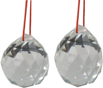 

Manoramaenterprises crystal ball Decorative Showpiece - 1 cm(Crystal, Clear)