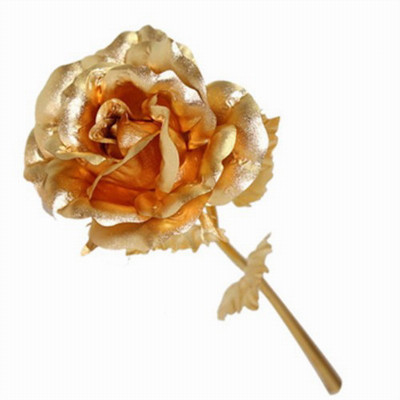 

Jem Jewellers 24 CARAT GOLD DIPPED ROSE Decorative Showpiece - 26 cm(Gold Finish, Gold Finish, Gold)
