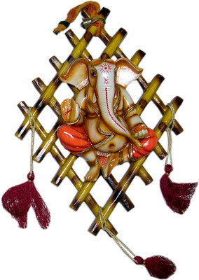 16% OFF on Megifting Net Ashirwad Ganesha- Wall Hanging- Size Small Decorative Showpiece - 27 cm(Polyresin, Multicolor) 16% OFF on Megifting Net Ashirwad Ganesha- Wall Hanging- Size Small Decorative Showpiece - 27 cm(Polyresin, Multicolor)