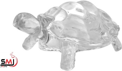 

Swarnim Jewellers Crystal Tortoise Decorative Showpiece - 5 cm(Crystal, White)