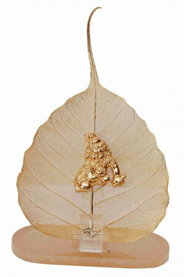

Raga Arts Bal Krishna Decorative Showpiece - 15 cm(Gold Plated, Gold)